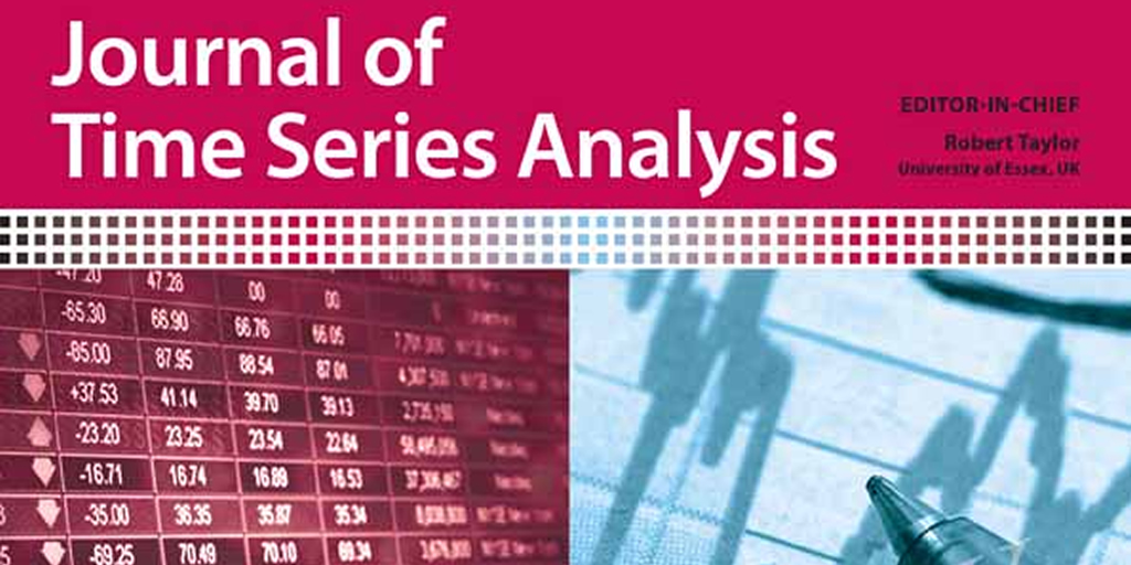 Image: journal of time series analysis cover